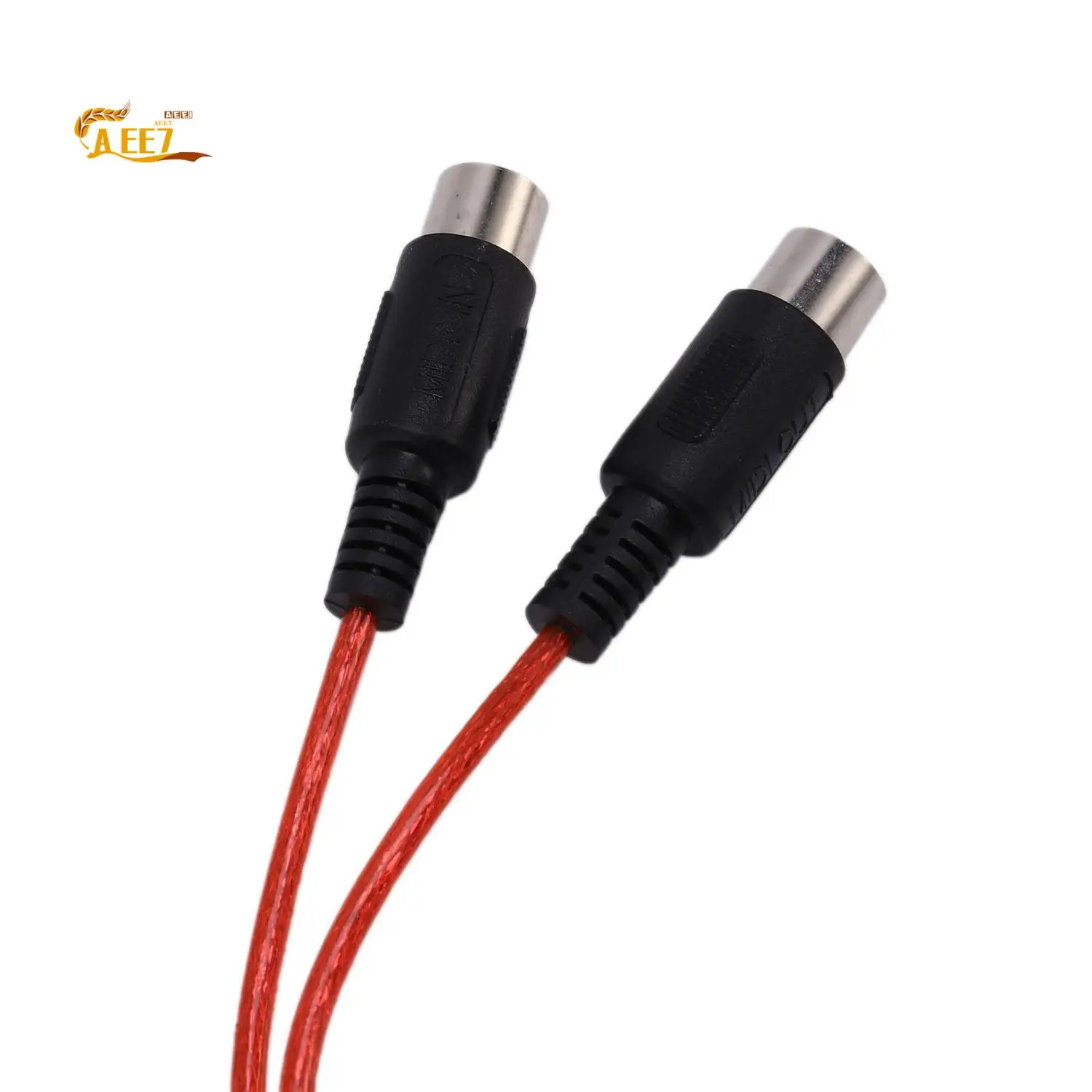 AEE7-5-Pin Midi To USB In-Out Cable Adapter Converter For Windows Mac Ios Laptop To Music Piano Keyboard