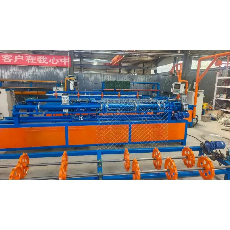Customized Easy Operate Diamond Mesh Making Machine And Iron Net Making Machine Wire Mesh Making Machine