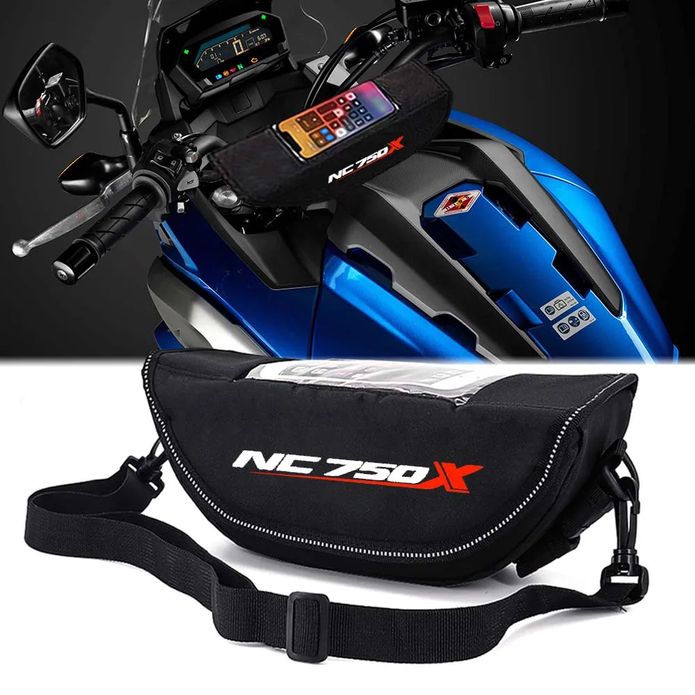 

Handlebar bag For Honda NC750X NC700X NC750 NC700 NC 750 700 X Dustproof and waterproof motorcycle steering wheel navigation bag