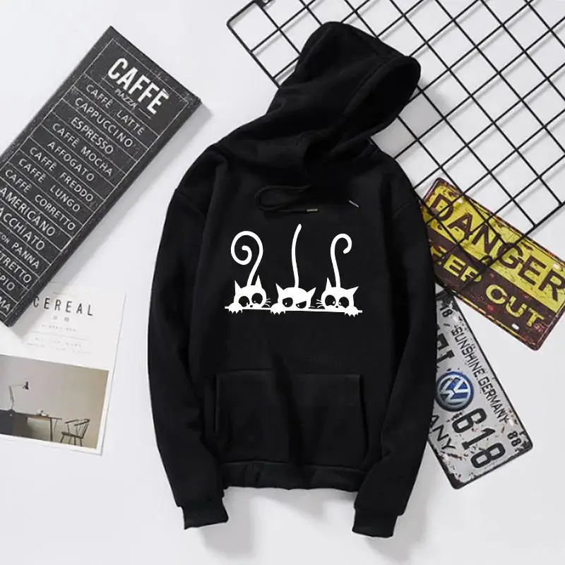 2026 Women's Hoodies Printing Casual Sweatshirts Fashion Versatile Pullover Tops Autumn Winter Outdoors Sports Jogging Clothing