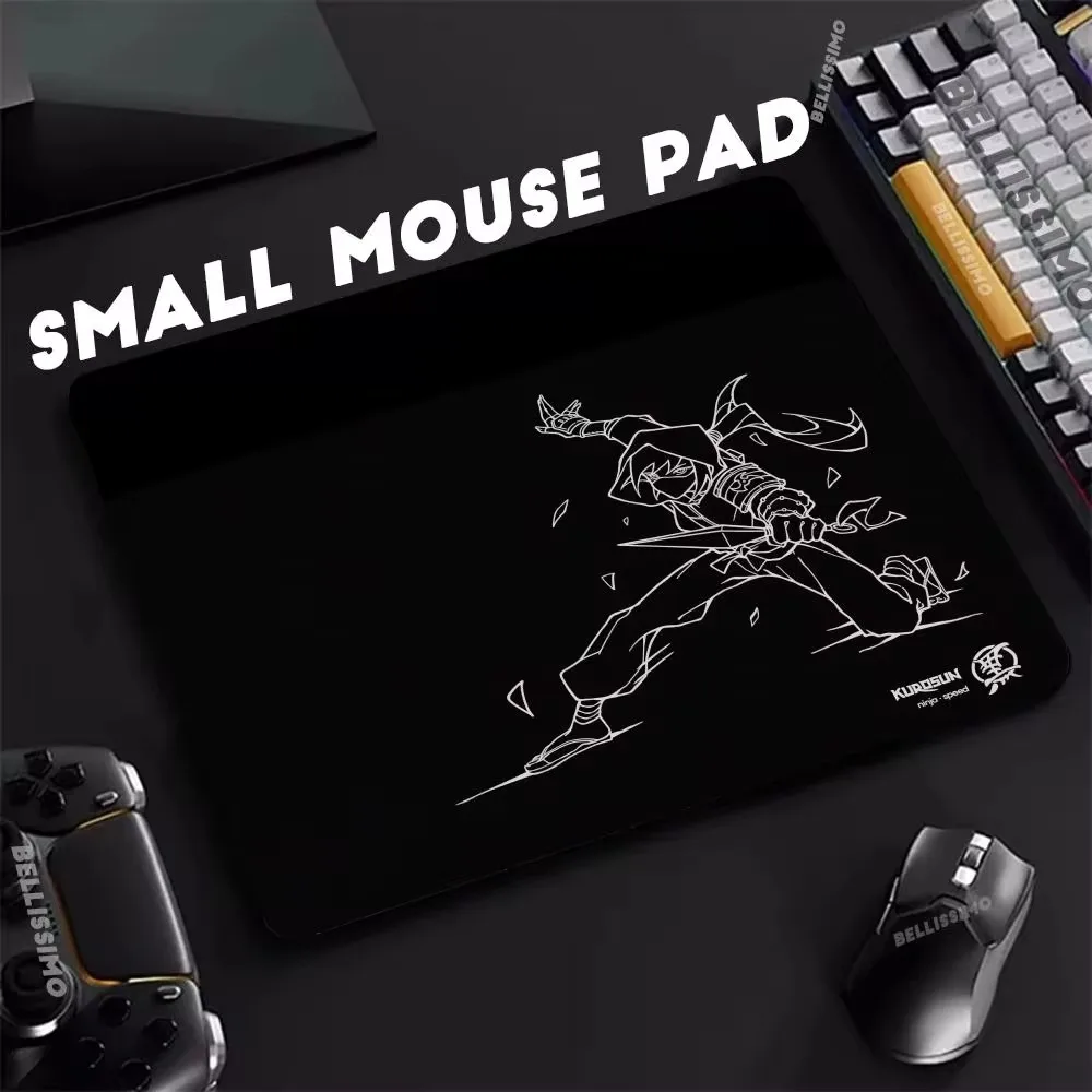 Kurosun Samurai Mouse Pad Small Mouse Pad Wrist Protector Mouse Pad Office Supplies Luxury Desk Accessories