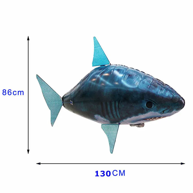 2023 Remote Control Shark Balloons Inflatable Flying Shark Helium Balloon For Boys And Girls Birthday Gift Hot