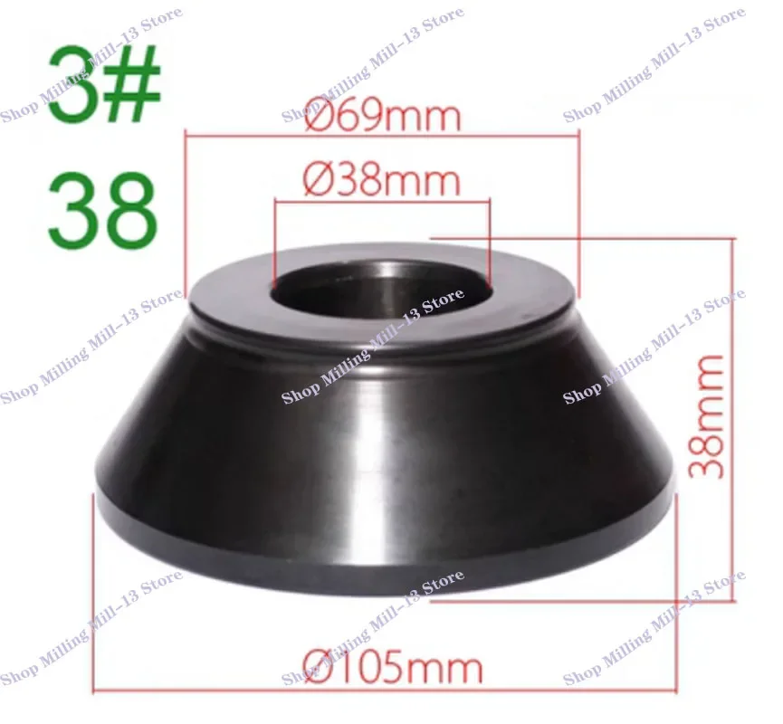 3# Balancer Adaptor Cone Wheel Balancers Standard Taper Cones Shaft Size 36/38/40mm