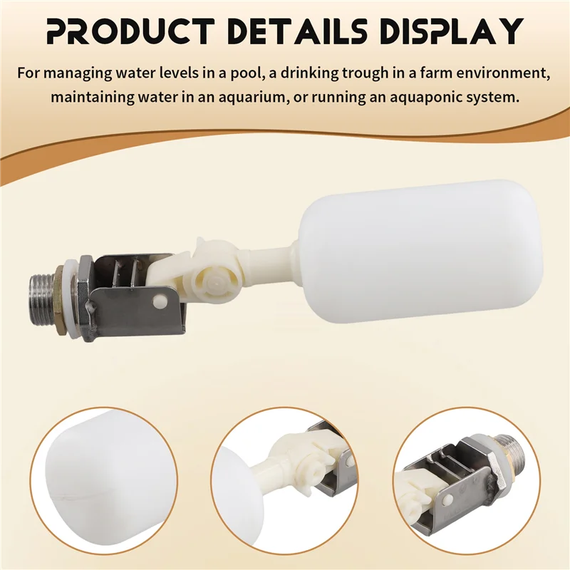 Float Valve 1/2 Inc…