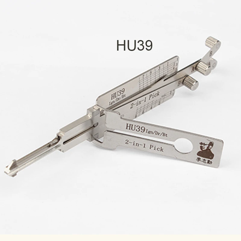 

LISHI HU39 2-в-1Ign/ Dr/Bt для автоматического захвата и декодера, оксисарный ключ от автомобиля, инструмент LISHI для жилых помещений