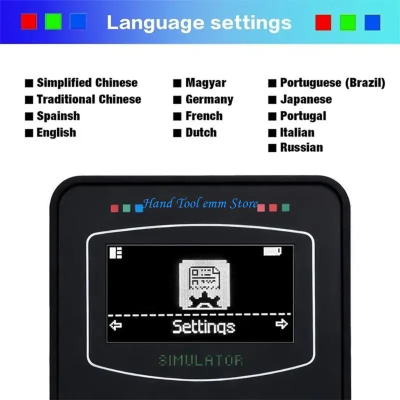

Беспроводные концентраторы H37F в режиме реального времени, адаптер-эмулятор светодиодного монитора, инструмент со светодиодным