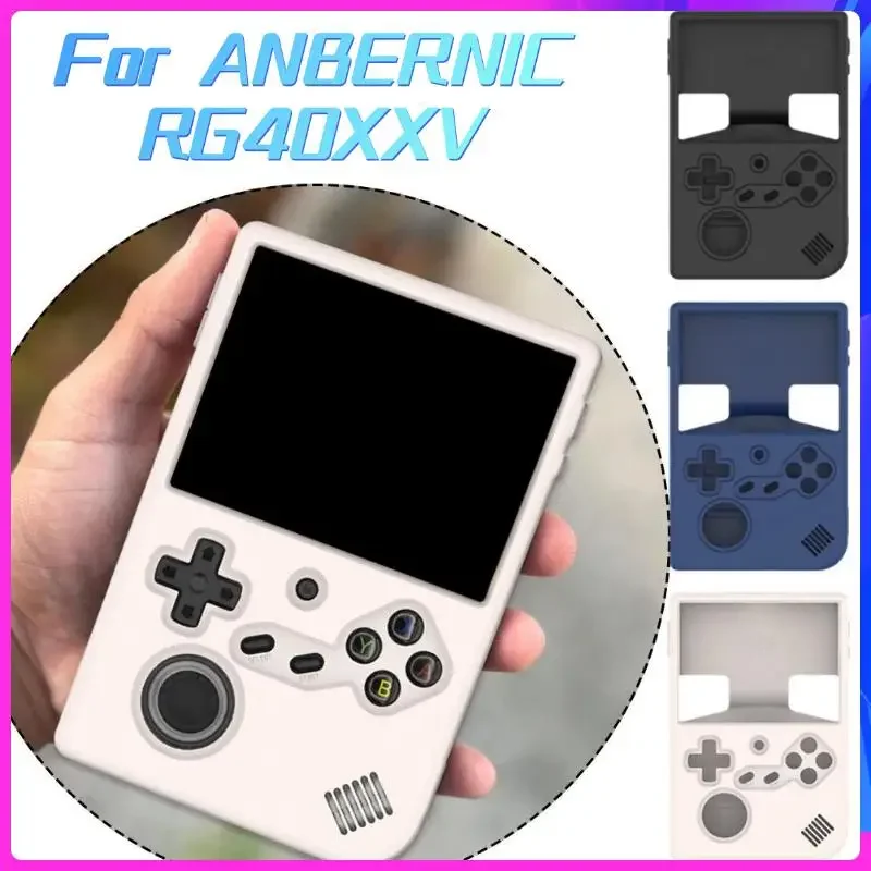 For ANBERNIC RG40XXV  Durable Anti-Slip Protective Housing Cover Scratchproof Shockproof Game Console Protector Shell