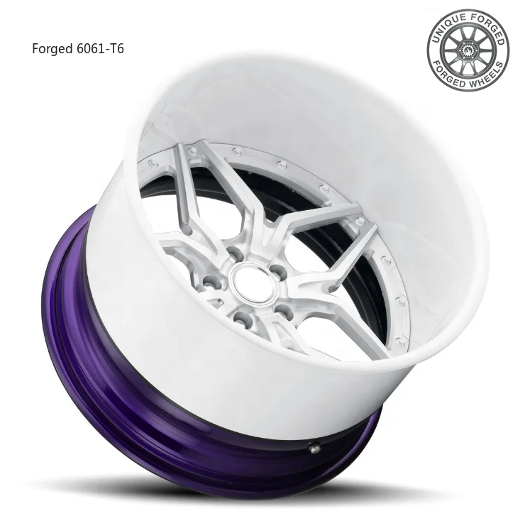 

Новые кованые диски из 3 частей, 18, 19, 20, 21 дюйм, 10.5J, 11.5J, 12.5J, из алюминиевого сплава 6061-T6