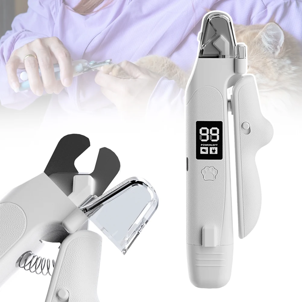 

Когтерезы для животных со светодиодной подсветкой, гигиеничные, с защитой от брызг, для кошек/собак, для мелких и средних питомцев