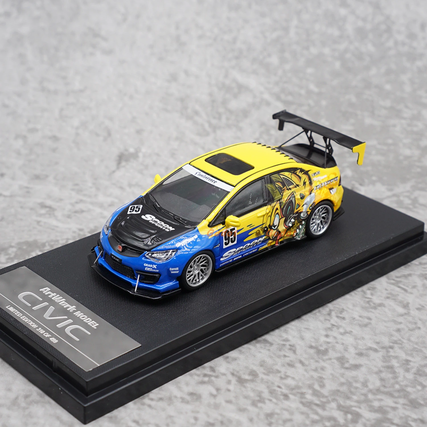 

Масштаб 1:64 Литой под давлением сплав Honda Civic TYPE R FD2 Игрушки для мальчиков Спортивные автомобили Модель Классика Ностальгия Взрослый подарок Сувенир Статический дисплей