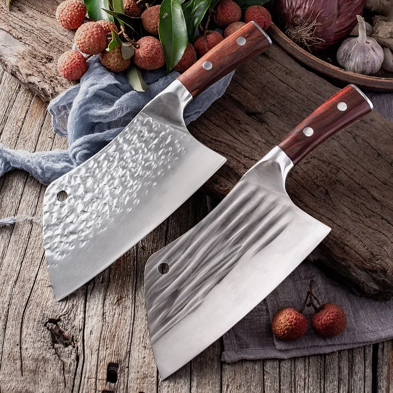 

Forged Kitchen Knives Household Chopping Dual-purpose Knife Meat Knife Stainless Steel Sharp Slicing Knife Cooking Tool