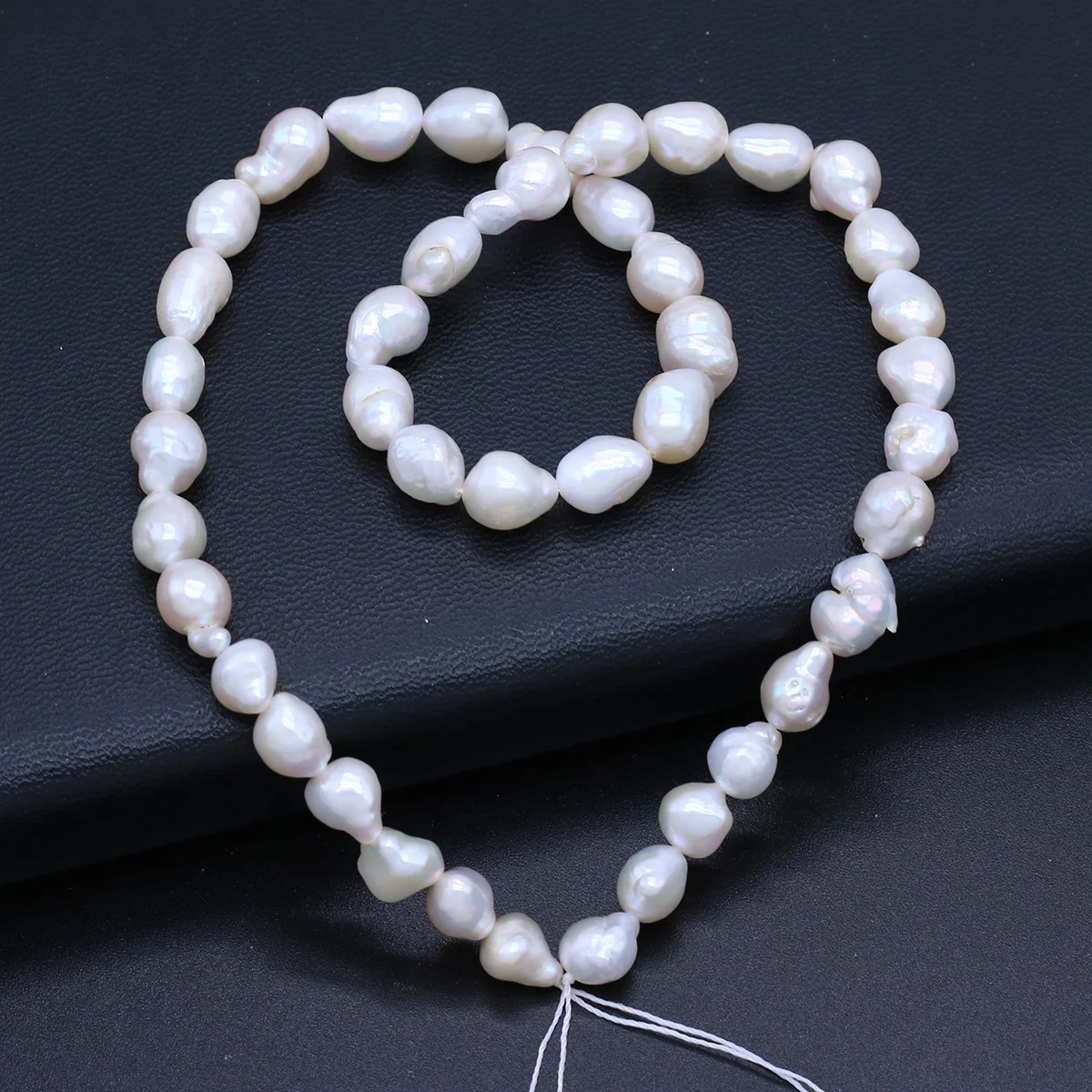 Natural Freshwater Pearl Baroque Pearl Beaded Irregular Spaced Loose Beads for Jewelry Making DIY Necklace Bracelet Accessories