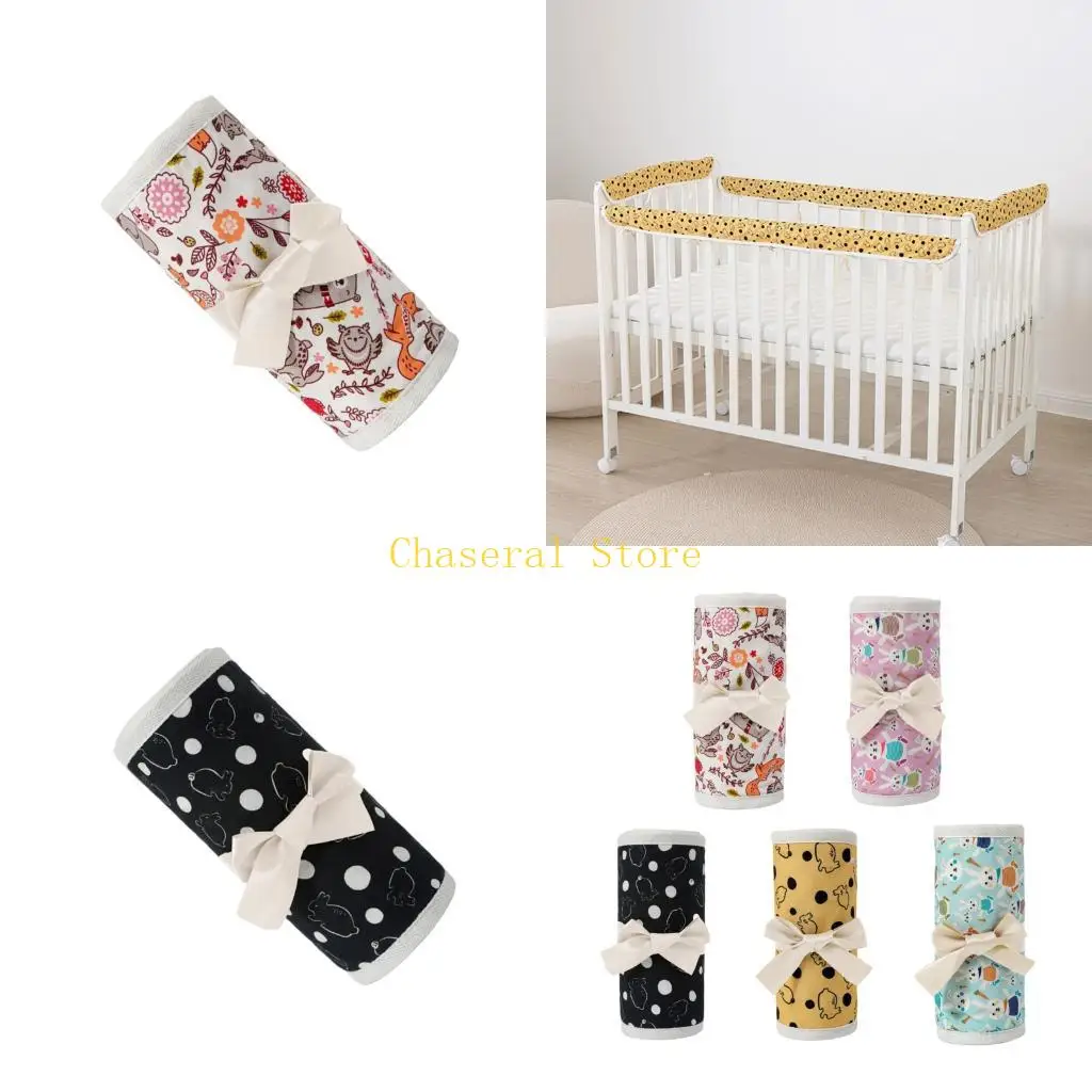 e7ce-protezione-paraurti-per-culla-in-cotone-traspirante-set-da-4-pezzi-protezione-per-binari-senza-bisogno-attrezzi