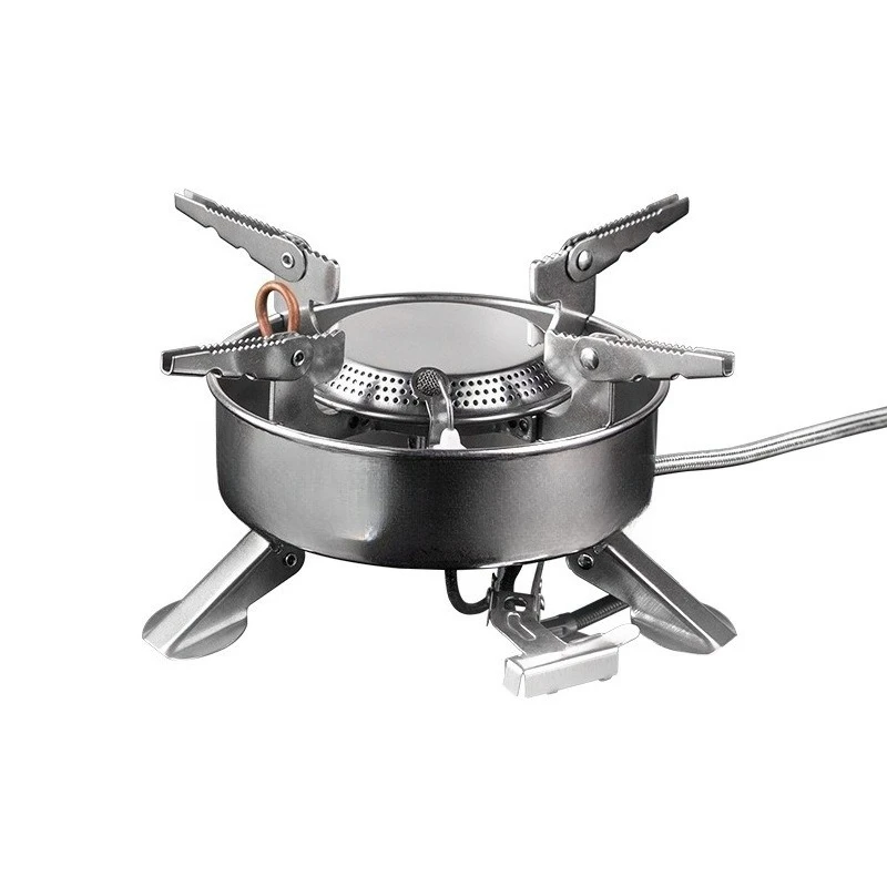 

Large size fierce fire stove, portable brother stainless steel stove, gas small hot pot stove