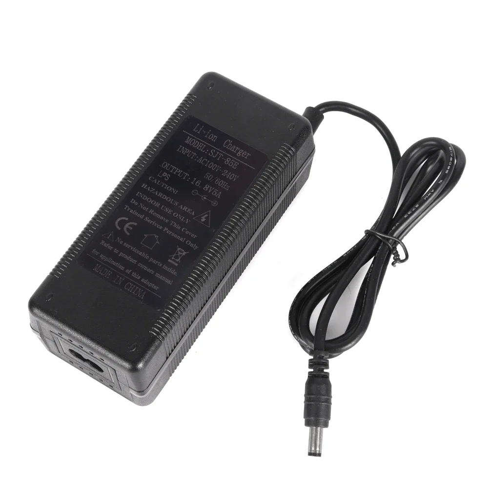 4.2V 8.4V 12.6V 16.8 V 5A 5000ma zasilacz 4.2 8.4 12.6 16.8 V ładowarka DC 5.5*2.5MM do 18650 litowo-jonowej baterii litowej