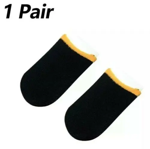 1 Pair Super Thin for Gaming Finger Sleeve Breathable Fingertips For Pubg Mobile Games Gameing Touch Screen Accessories