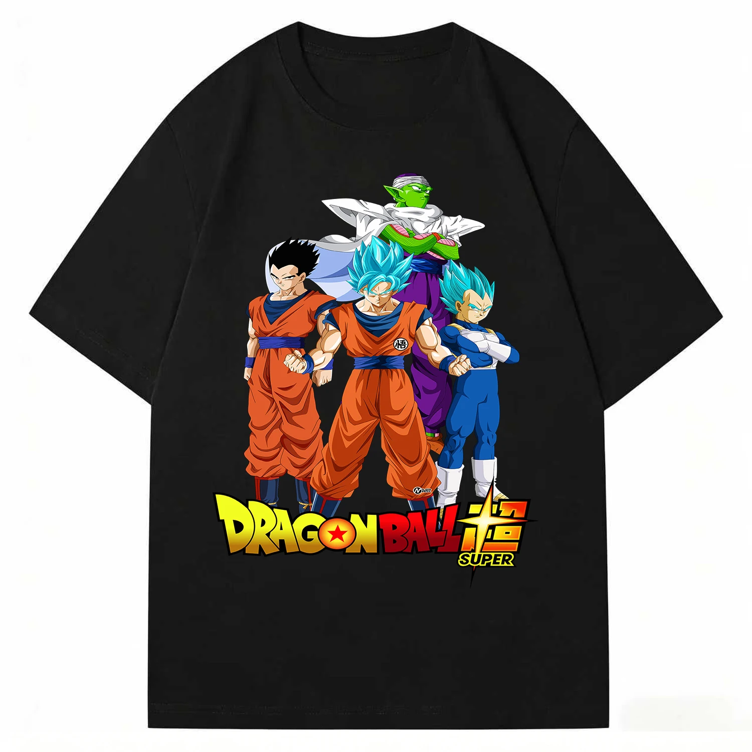 

2026 Hot Sale Dragon Ball T Shirt Men Harajuku Oversized Graphic Tee Streetwear High-quality Pure Cotton Clothing High Street