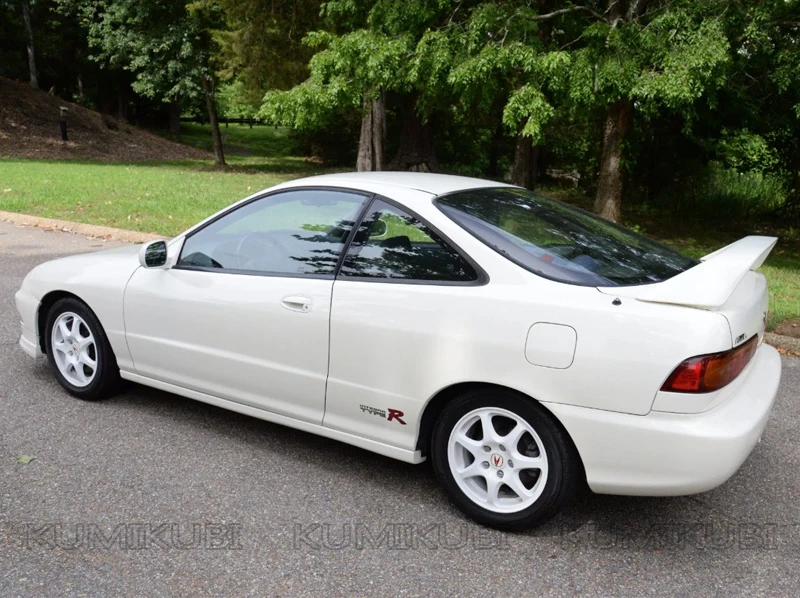 1994 to 2001 For Honda Acura Integra DC2 Hatchback ABS Plastic Black TR Style Rear Spoiler Wing Rear Trunk Spoiler Wing