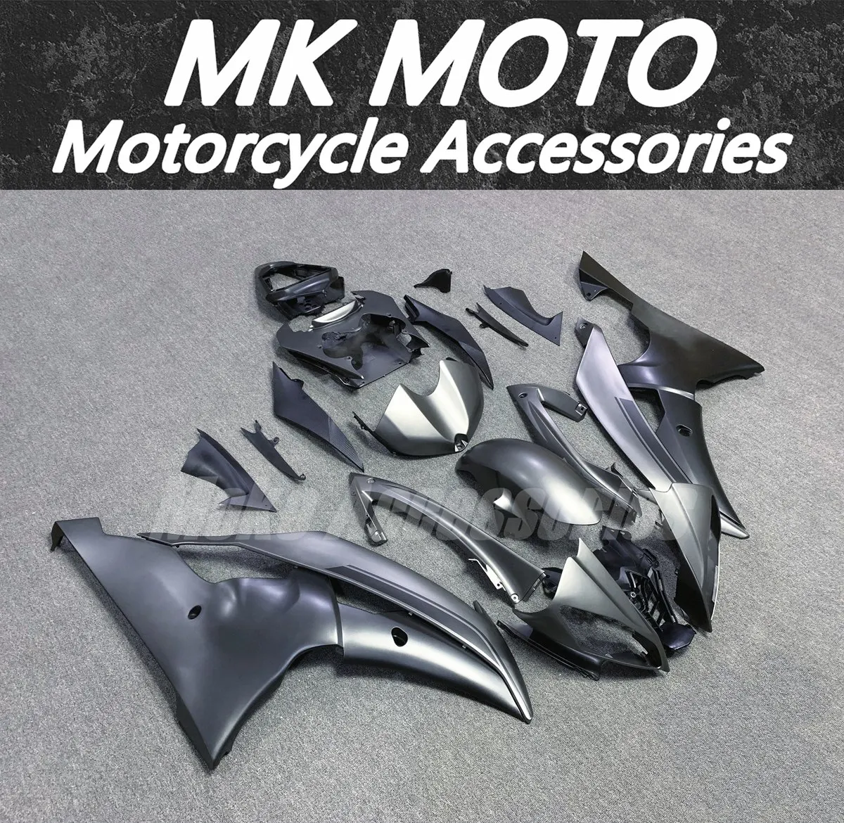 

Fairings Kit Fit For R6 2008 2009 2010 2011 2012 2013 2014 2015 2016 Bodywork Set ABS Injection Black Gray