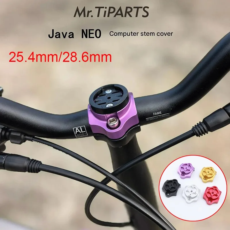 Mr.Tiparts for Java Neo J.Air Tri-fold Bike Handlebar 25.4mm/28.6mm Computer Mount 4 Holes Bicycle Accessory