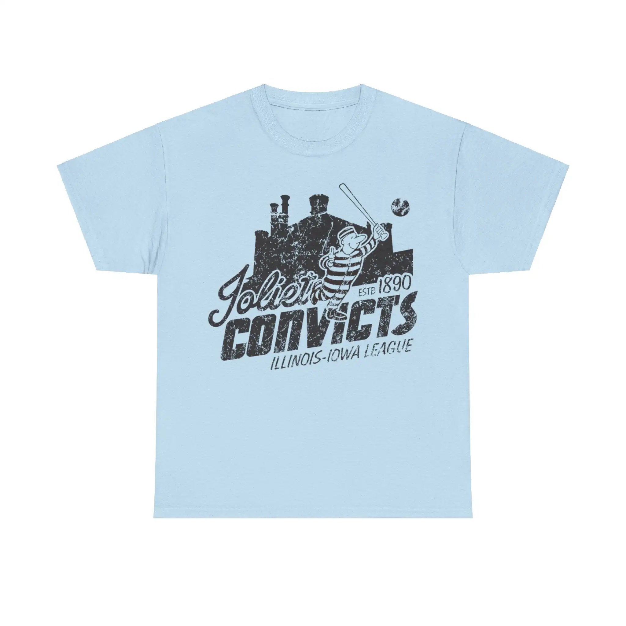 Joliet Convicts Est 1890 Illinois Baseball T-shirt