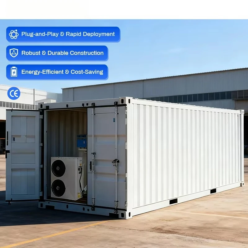 Industrial Solar Container Cold Room 40ft Generates Cooling Power Via Solar Panels To Eliminate High Grid Electricity Expense