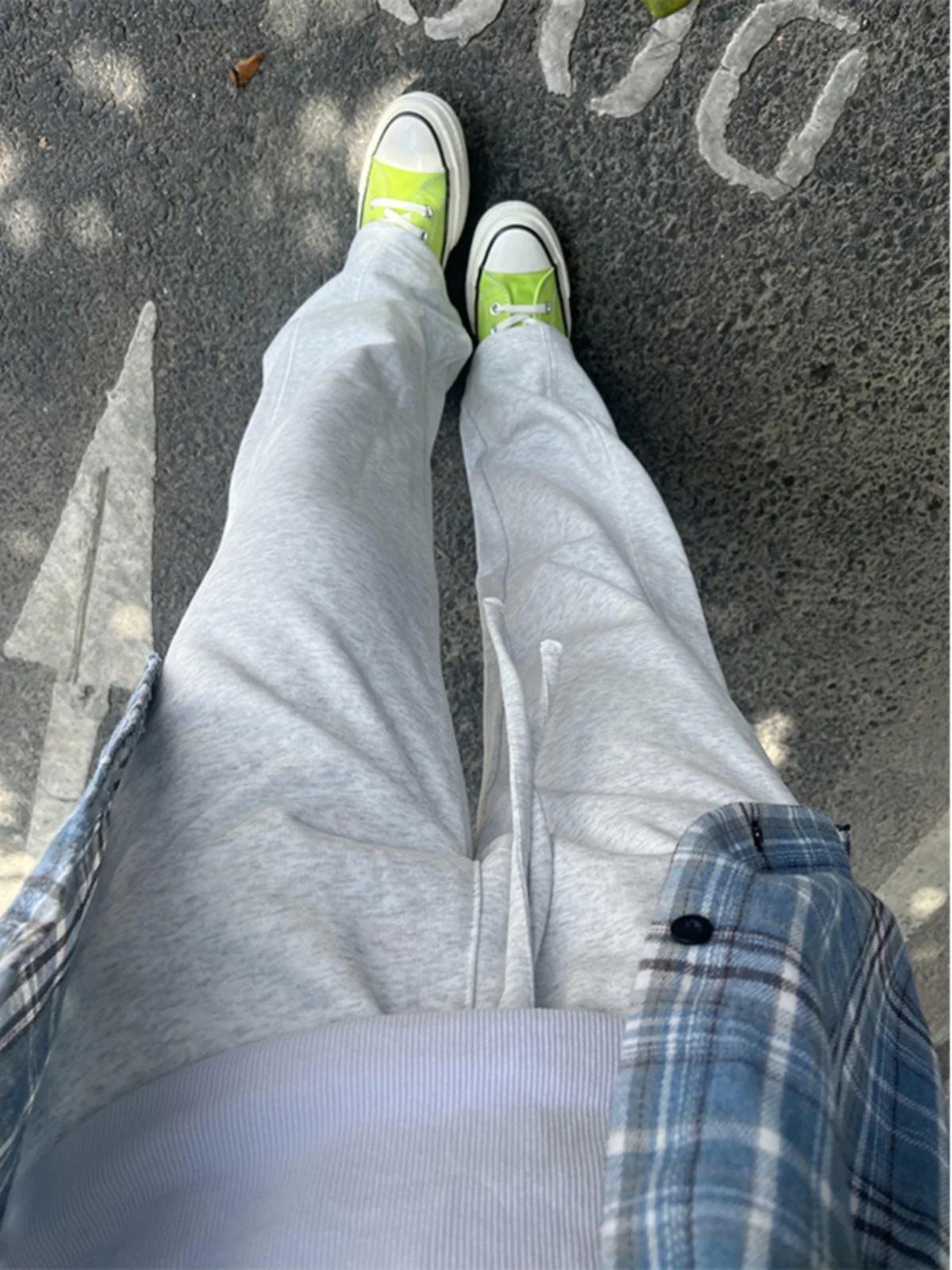 ay And White Floral Men's Spor Wide Leg Pants Summer High Waist Straight Cut Casual Trousers Trendy Brand Loose Fit Long ...