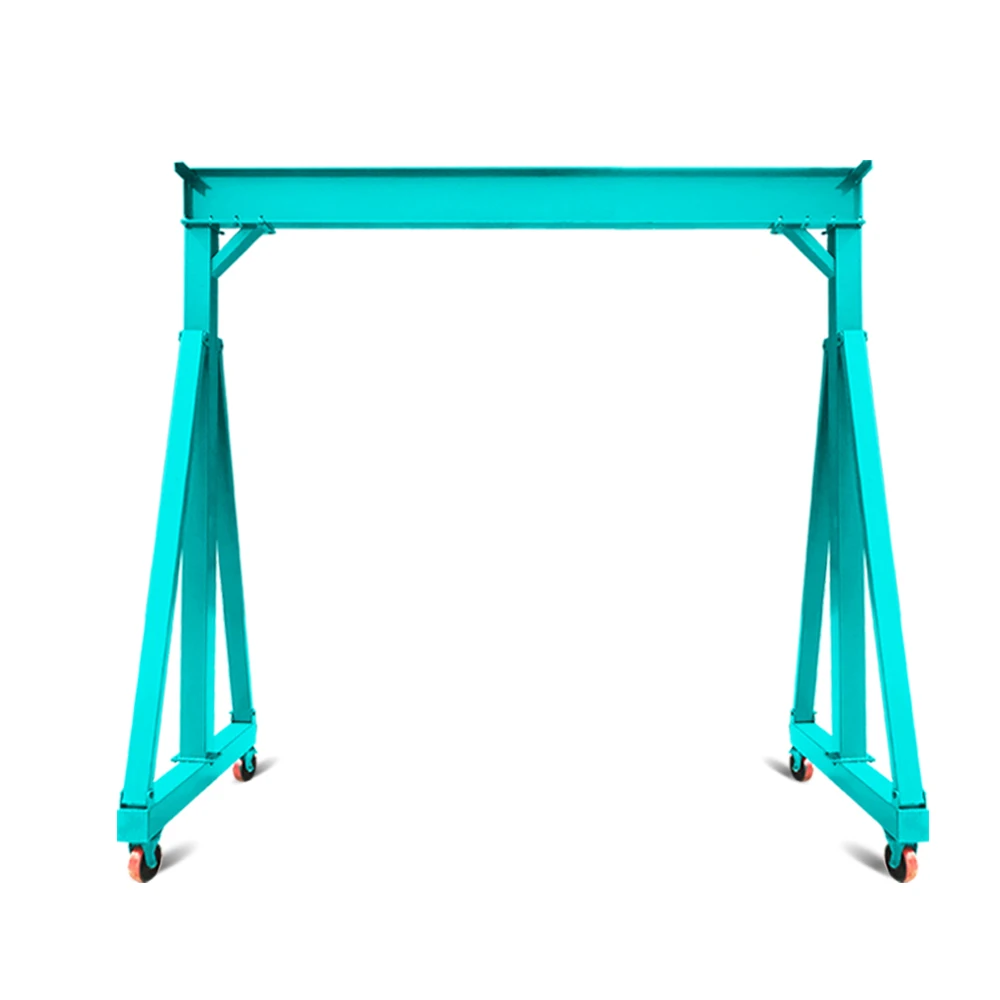 Mini grue à portique Portable, équipement de levage de roues mobiles de 0.3 à 0 tonnes