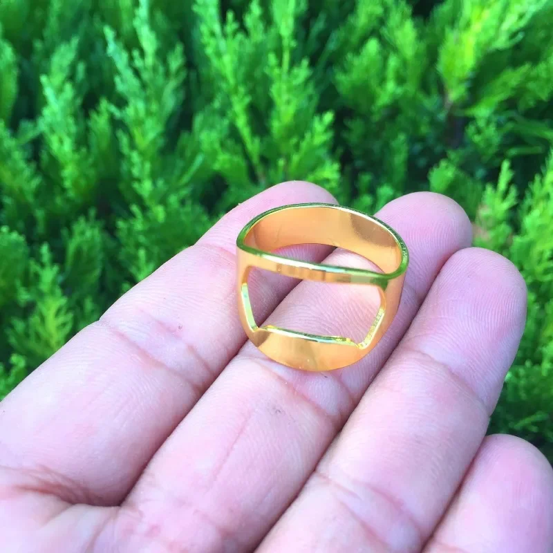 

22MM Convenient Mini Ring Beer Opener Stainless Steel Ring Bottle Opener Beer Cap Bottle Opener Kitchen Bar Tool Wine Openers