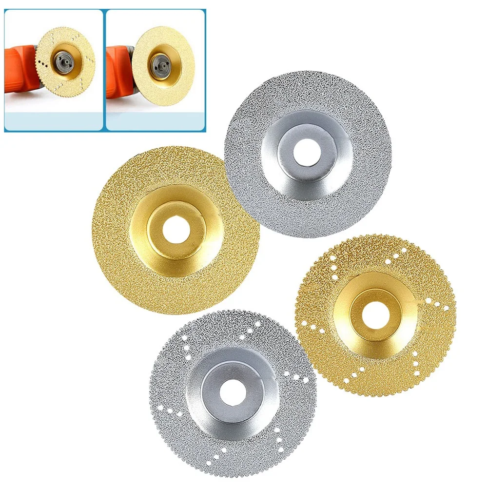 

Grinding Wheel Blade Cutting Disc 1pc Silver/ Gold Angle Grinder High Quality Marble Bowl Grinding Disk Practical