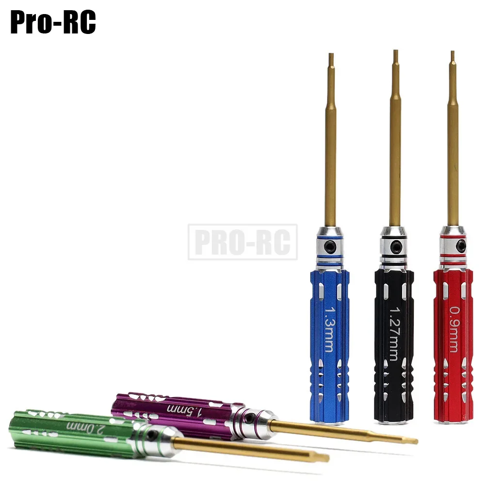 Meta 0.9/1.27/1.3/1.5/2.0mm Hexagon Screwdriver Screw Driver Tool Kit for 1/24 RC Car Axial SCX24 Traxxas TRX-4 Tamiya