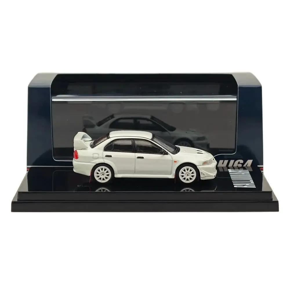 

Hobby Japan 1/64 Lancer RS Evolution VI Monte Carlo Edition Scortia White HJ643033BW Diecast Model Car Limited Collection
