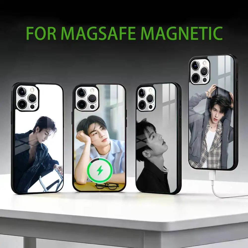 

Handsome Krien Zhang Linghe Phone Case For iPhone17,16,15,14,13,12Plus,Pro Max Magnetic For Magsafe Wireless Charging