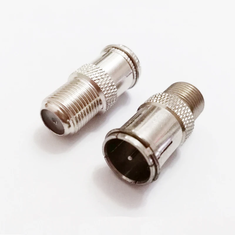 NCHTEK Straight F-Type F Quick Male Plug to F Female Jack Adapter Connector/Free shippping/10PCS