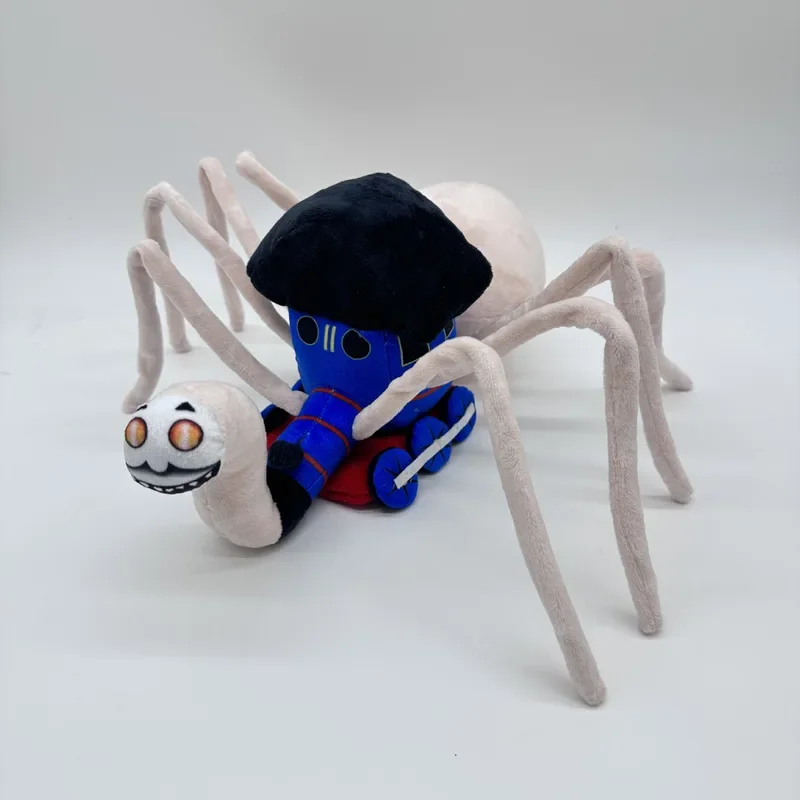 New 36cm Train spider Thomas Plush Gifts Boys and Girls Birthday Gifts Home Decoration Cute Stuffed Toy Xmas Gift