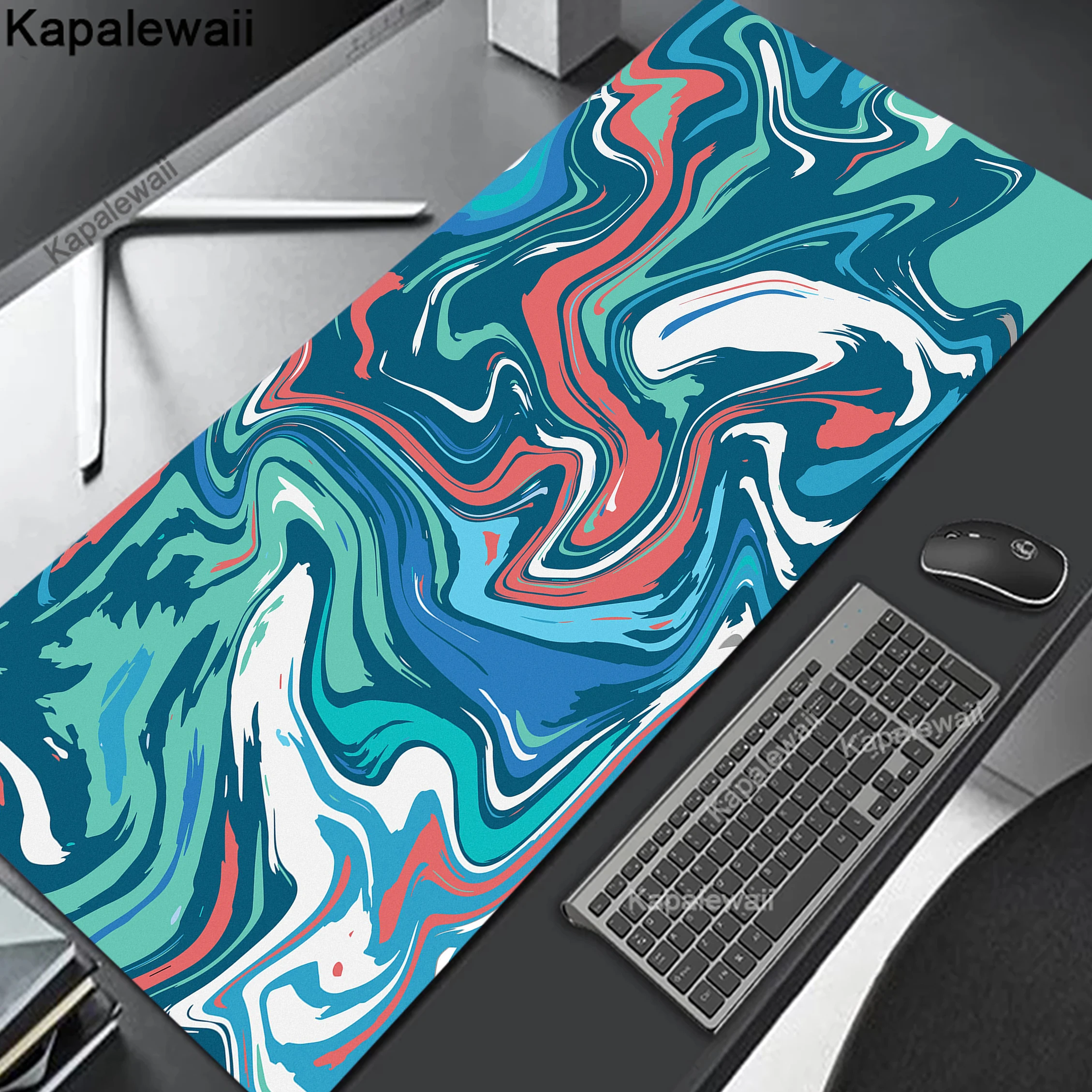 

Strata Liquid Mouse Pad Gaming XXL Mousepad Computer Keyboard Pad Mouse Mat Gamer Soft Office Carpet Big Table Mat Desktop