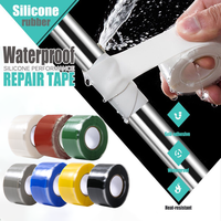 Multipurpose Waterproof Self Fusing Silicone Tape, for Pipe/Hose/Roof/ Auto/Marine Leak Repair, High Temp Resistant, Strong Seal