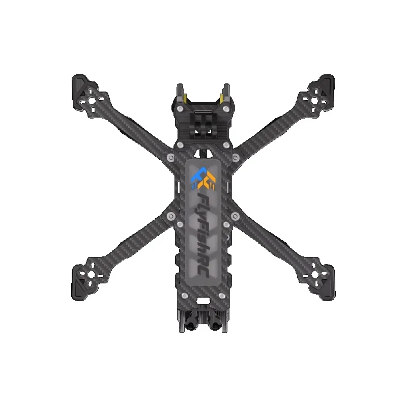 

FlyFishRC Volador VX3.5 Carbon Fiber Frame 3.5 Inch Compatible with O3/O4PRO Freestyle Lightweight Durablefor FPV Racing Drone