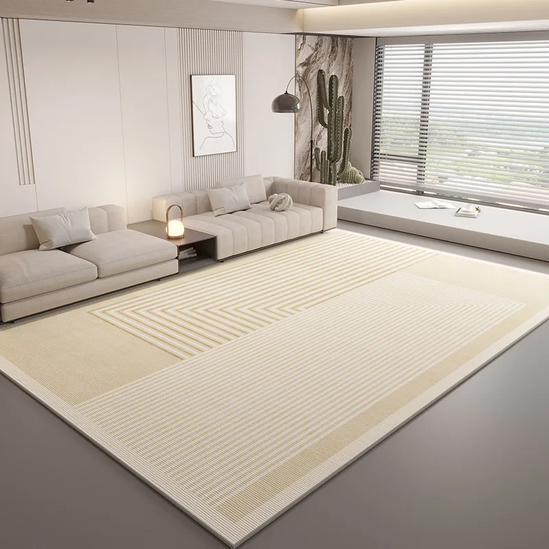 VIKAMA Simple Living Room Carpet Sofa Coffee Table Floor Mat Home Bedroom Bedside Blanket Light And Absorbent Carpet