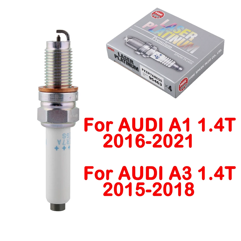 

4/6 шт. свеча зажигания NGK 95463 PKER7A8EGS для AUDI A1 1.4T 2016-2021 CZD A3 1.4T 2015-2018 CUK