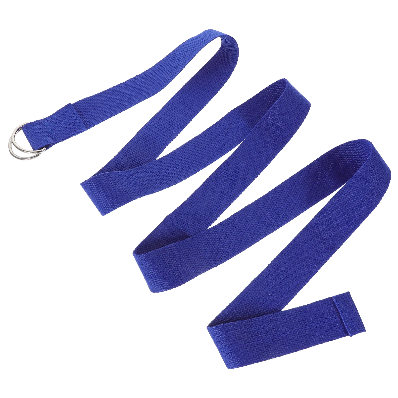 

5pcs Strap D Ring Metal Exercise Supply Non Elastic Bands for Yoga Workout Gym Supplies Purple Accessories