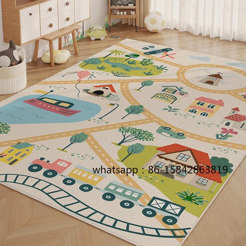 Carpet Living Room Parking Lot Children's Reading Area Room Arrangement Early Education Center Climbing Mat Bedroom