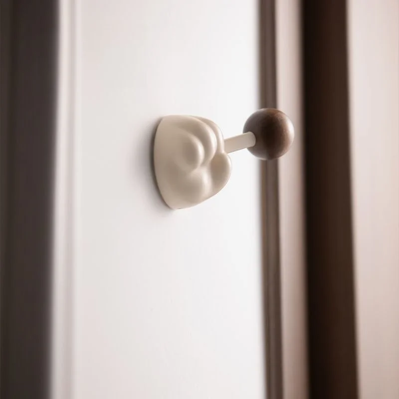 Creative Cat Paw Coat Hook Retro Cabinet Drawer Pull Handle Wardrobe Porch Cloakroom Hanging Hook