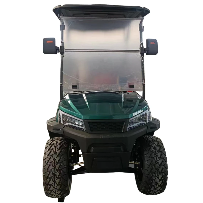 Off Road Street Legal 48V 72V Lithium Battery Karts Car Buggy 2 4 6 Seater Electric Golf Cart