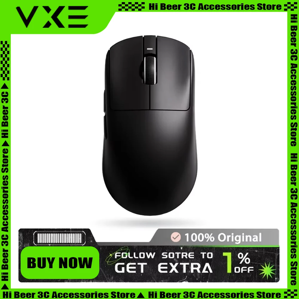 Vgn Vxe Dragonfly R1 Wireless Mouse Paw3395 Nordic 52840 Smart Speed X Low Delay Gaming Mouse 2khz Fps Office Pc Gamer Man Gifts