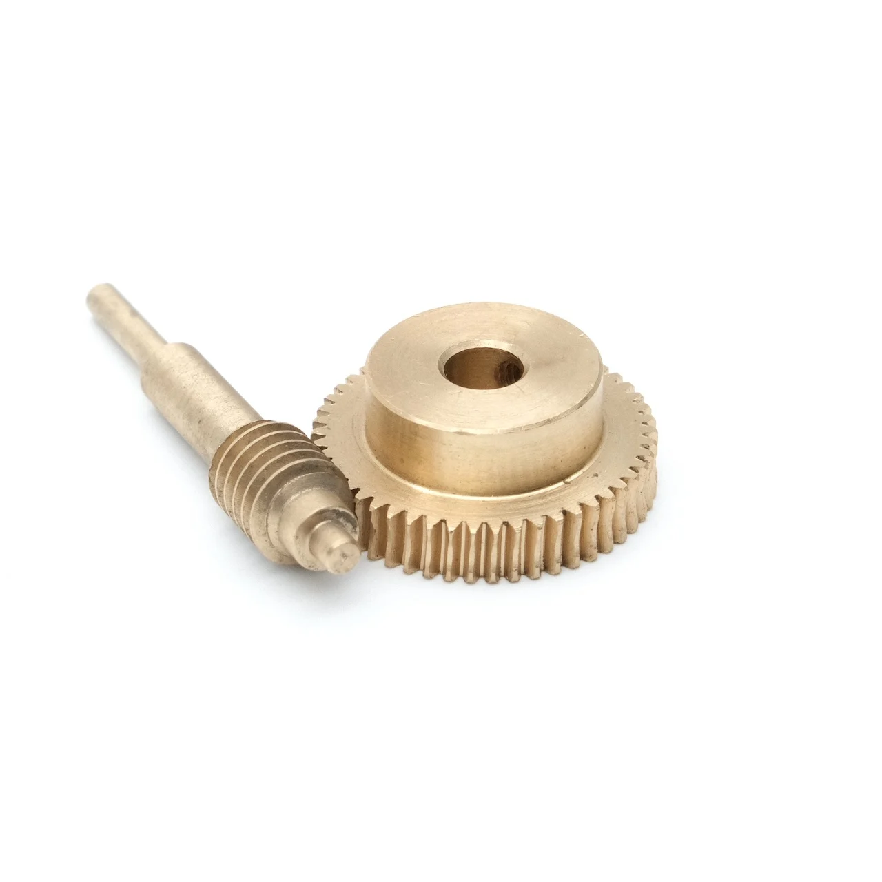 

0.5M 20/30/40/50/60 Teeth Copper Worm Shaft Gear Combination 1:20 1:30 1:40 1:50 1:60 DIY
