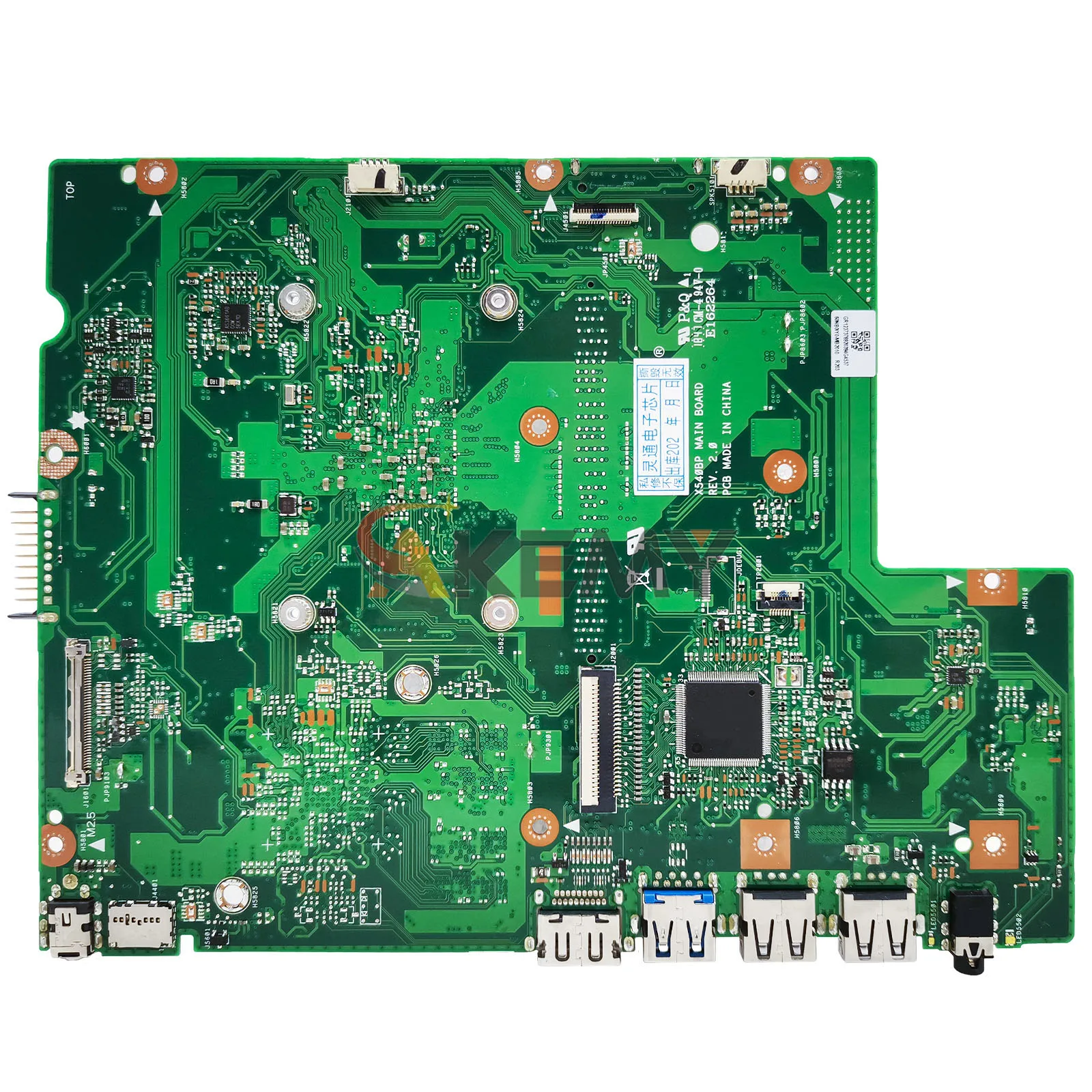 X540BP Laptop Motherboard For ASUS VivoBook F540B X540BP D540B X540B X540BA R540B A540B Notebook Mainboard With A6 A8 A9 CPU stk - view 2