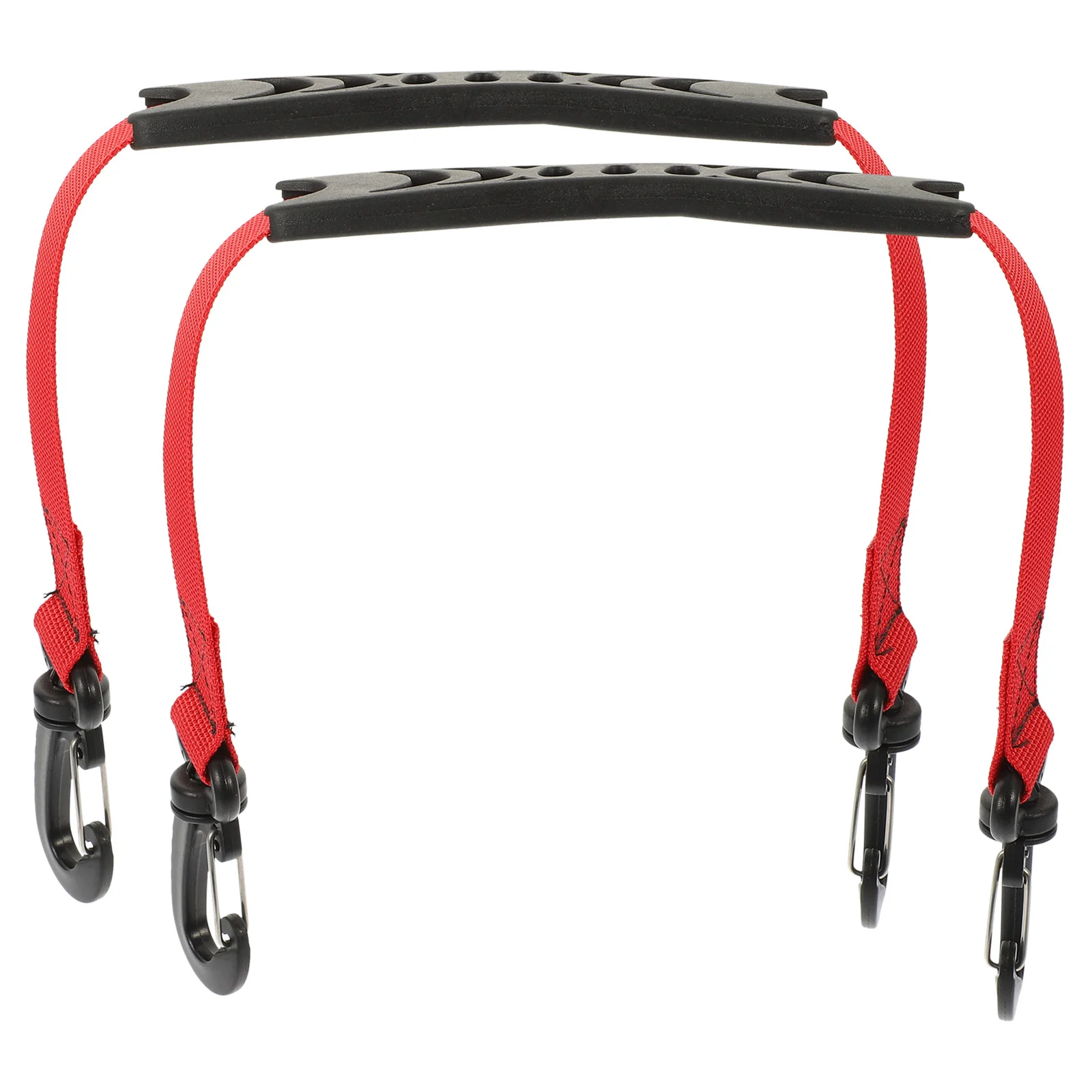 Alça de transporte para patins, 2 peças, resistente, botas de esqui, leve, design dobrável para fácil transporte em inclinações e ao ar livre