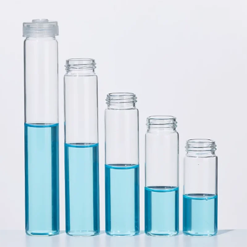 Group cultivation test tube high -borosilic glass resistance high temperature group sterile bottle bottle band of breathable co