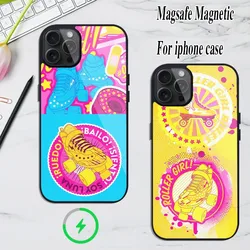 Soy Luna cute Phone Case For iPhone Magesafe Magnetic  12 13  15 11 Mini 14 Max Pro Plus Shell